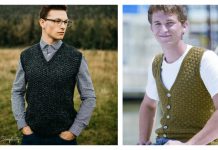 Men's Sweater Vest Crochet Patterns