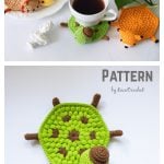 Tortoise Coaster Crochet Pattern