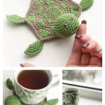 Turtle Coaster Crochet Pattern