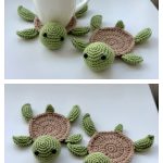 Turtle Coaster Crochet Pattern