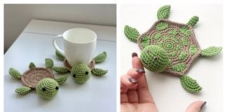 Turtle Coaster Crochet Patterns