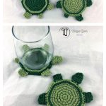 Turtle Coaster Free Crochet Pattern