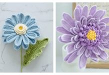 10+ Gerbera Flower Crochet Patterns