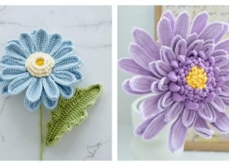 10+ Gerbera Flower Crochet Patterns