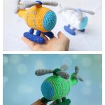 Amigurumi Helicopter Toy Crochet Pattern