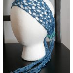 Boho Beach Head Scarf Free Crochet Pattern and Video Tutorial