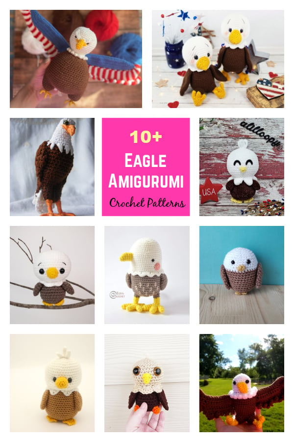 Eagle Amigurumi Crochet Patterns