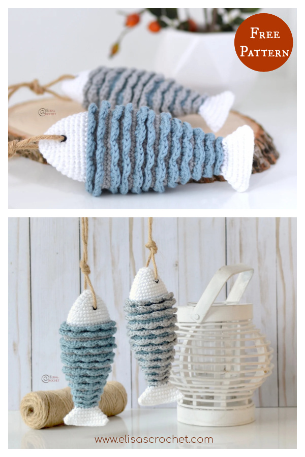 Fish Amigurumi Free Crochet Pattern 