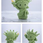 Lady Liberty Amigurumi Free Crochet Pattern