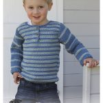 Little Oliver Boy Pullover Sweater Free Crochet Pattern