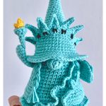 Statue of Liberty Gnome Crochet Pattern