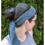 Summer Leaves Headband Free Crochet Pattern