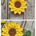 Sunflower Bag Crochet Pattern