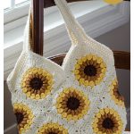 Sweet Summer Sunflower Bag Free Crochet Pattern