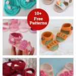 10+ Baby Sandals Free Crochet Patterns