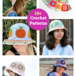 10+ Granny Square Bucket Hat Crochet Patterns