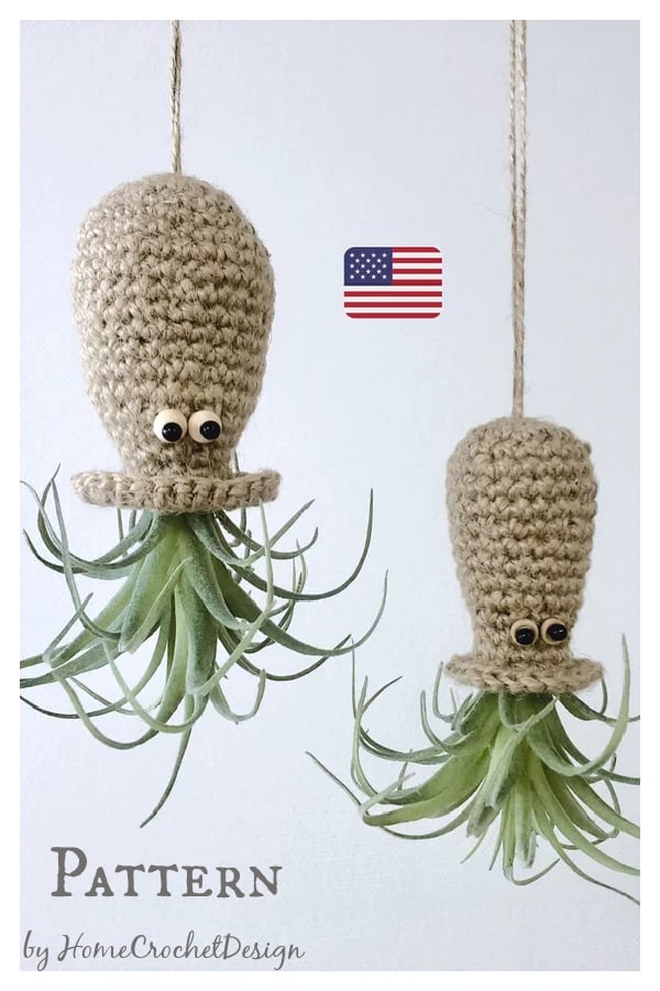 Air Plant Holder Crochet Pattern