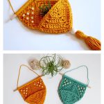 Air Plant Wall Hanging Crochet Pattern