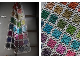 Arabeska Lace Blanket Free Crochet Pattern