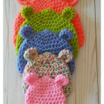 Baby Bear Hat Free Crochet Pattern and Video Tutorial