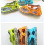 Baby Boy Sandals Free Crochet Pattern