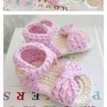 Baby Sandals Free Crochet Pattern