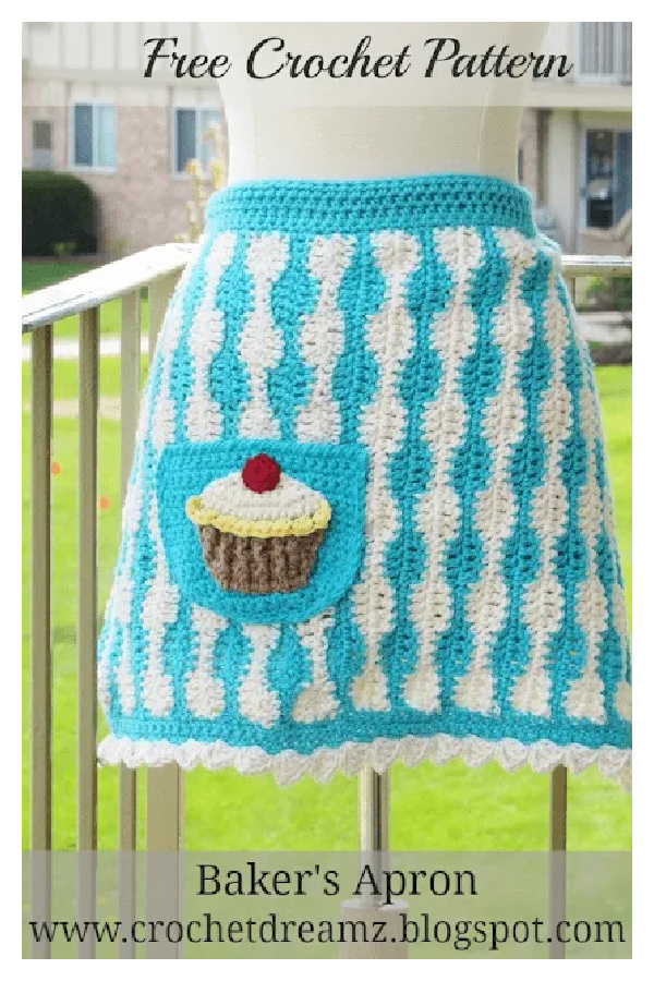 Baker's Apron Free Crochet Pattern