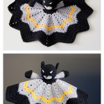 Batman Security Blanket Free Crochet Pattern