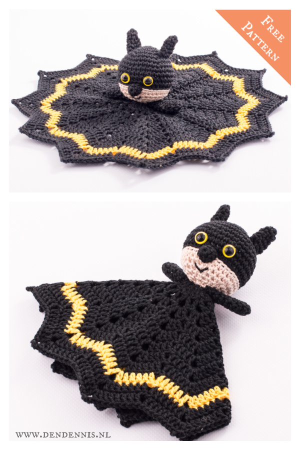 Batman Snuggle Free Crochet Pattern