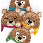 Bear Hat Free Crochet Pattern