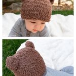 Bearly Scary Beanie Free Crochet Pattern