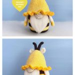 Bee Gnome Crochet Pattern