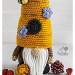 Beehive Gnome Free Crochet Pattern