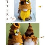 Beehive Gnome Amigurumi Crochet Pattern