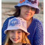 Blodyn Bucket Hat Crochet Pattern