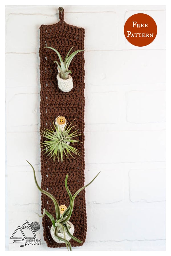 Boho Plant Hanger Free Crochet Pattern