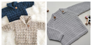 Boy Pullover Sweater Free Crochet Pattern