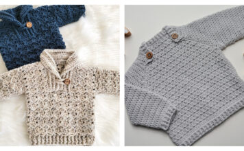 Boy Pullover Sweater Free Crochet Pattern