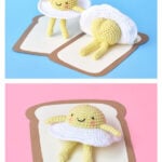 Cheeky Egg Amigurumi Free Crochet Pattern