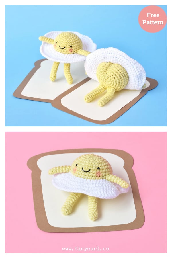 Cheeky Egg Amigurumi Free Crochet Pattern