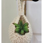 Chunky Hanging Basket Free Crochet Pattern