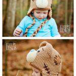 Classic Teddy Bear Animal Hat Crochet Pattern