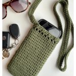 Crossbody Cell Phone Bag Crochet Pattern