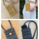 Crossbody Mobile Phone Cross Bag Crochet Pattern