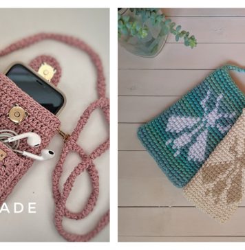 Crossbody Phone Bag Crochet Pattern