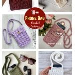 Crossbody Phone Bag Crochet Pattern