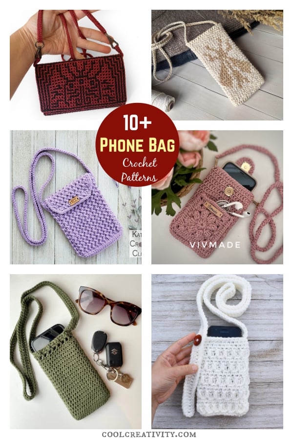 Crossbody Phone Bag Crochet Pattern 