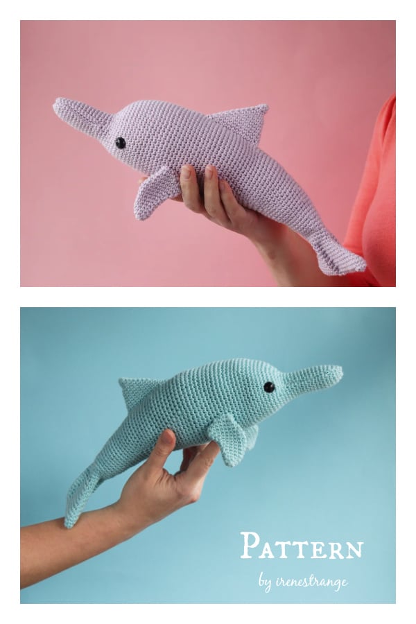 Darcey The Dolphin Amigurumi Crochet Pattern