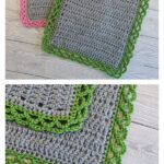 Easy Lace Border Free Crochet Pattern