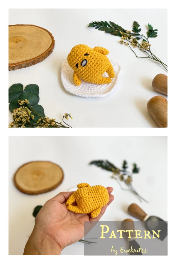 Egg Amigurumi Crochet Pattern